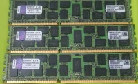 رامات سيرفر Kingston DDR3 72GB (3*24GB) تردد 1333MHz