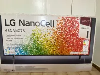 Television tv Lg 65 pouce nanocell AI 4k Uhd Smart tv