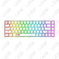 Clavier Mecanique Gamer HAVIT KB881L Rétroéclairage RGB Blanc