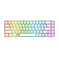 Clavier Mecanique Gamer HAVIT KB881L Rétroéclairage RGB Blanc