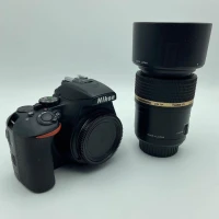 Appareil photo nikon D5600 5k avec objectif macro 