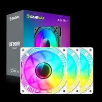 PACK FANS 3X GAMEMAX KF300R WHITE