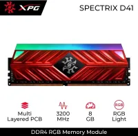 RAM ADATA XPG SPECTRIX 8GB DDR4 3200MHZ D41 RGB