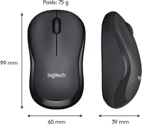 SOURIS LOGITECH M220 SILENT SANS FIL ( GREY / WHITE / PINK )