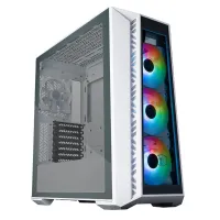 BOITIER COOLER MASTER MASTERBOX 520 TG WHITE ARGB