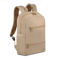 SAC A DOS RIVACASE 8264 BEIGE 14"