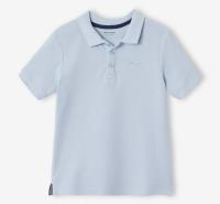 Vertbaudet Polo Manches Courtes Garçon, Broderie Poitrine, Bleu, Produit Original thumbnail 3