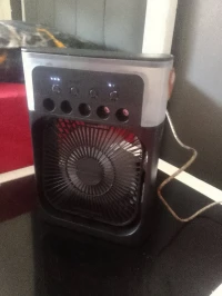 Air coller fan couler noir