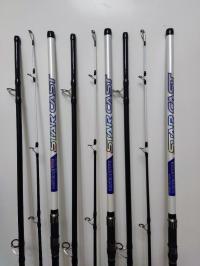 Canne de pêche surf casting LINEAEFFE STAR CAST carbon tubulaire 4.20m 130g