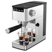 Nardi Machine à Café 1.2L Bras et Capsule Inox 20bAr NCM-D23NX 