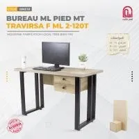 Bureau ML-120 pied Mt travirsa f ml box 2t