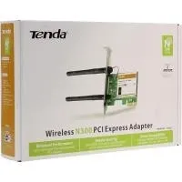 Carte réseau Tenda PCI Express300M Wireless N300 W322E