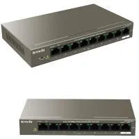 Switch Tenda 9-Port 10/100Mbps Desktop with 8-Port PoE TEF1109P-8-102W