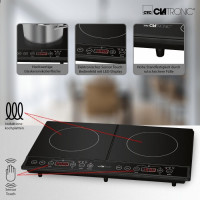 plaques-de-cuisson-double-plaque-a-induction-3500w-clatronic-dar-el-beida-alger-algerie