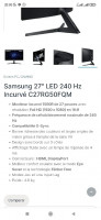 ecrans-ecran-samsung-odyssey-crg5-240hz-fhd-4ms-27p-el-achour-alger-algerie