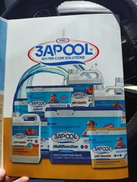 Produits des piscines 