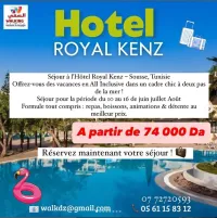 Sejour Hotel Royal Kenz