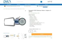 Jauge de mesure mécanique 0-20mm / .01mm KROEPLIN Original