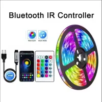 30 Mètres RGB LED STRIP LIGHT | SMD 5050 | USB-Bluetooth-Télécommande | Bande Lumineuse Multicouleur