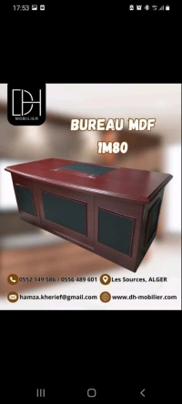 BUREAU MDF 1m80