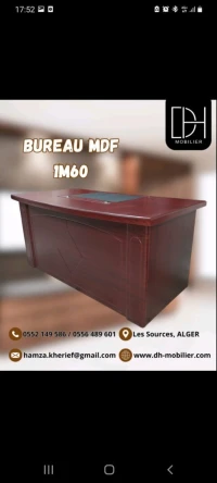 BUREAU 1M60 MDF