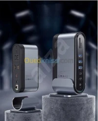 Baseus Working Station 17 IN 1 3 Screen Muti Funcionnal Type C HUB Adapter CN +EU + UK CAHUB-DG0G