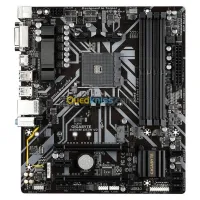 Carte Mère Gigabyte B450M DS3H - 4X DDR4 - SATA 6GB/S + M.2 - USB 3.0 - 1X PCI-EXPRESS 3.0 16X