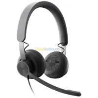 Logitech Zone Wired Casque Filaire - USB - C - Double Microphone Antibruit