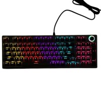 JEDEL CKL-114 - COMBO CLAVIER 100% + SOURIS GAMING - BLEU SWITCH - MÉCANIQUE - RGB - DPI ADJUSTABLE - NOIR