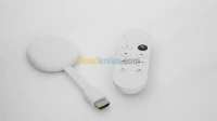 Google Chromecast Avec Google TV - 4K - HDR10/10+ - WiFi Bluetooth - HDMI - Télécommande Vocale -