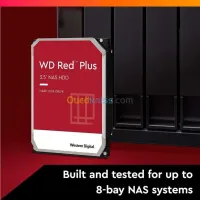 WD 4TB RED NAS - WD40EFAX - 3,5" SATA 6 Gb/S - 5400 TPM - 64Mo - HDD