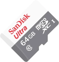 SanDisk Ultra MicroSDXC 64 GB Carte Mémoire HC Classe 10 UHS I Jusqu'a 100 Mb/S