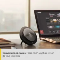 Jabra Speak 710 Haut Parleur Enceinte Portable Certifiée Microsoft Avec Adaptateur Bluetooth - USB