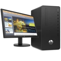 HP Desktop PRO 300 G6 MT - Intel Core I5-10400 - 4GB - 1TB HDD - Ecran HP 21.5" Full HD - 