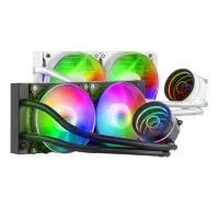 WATER COOLING MARS GAMING ML-ONE240 RGB - MULTI SOCKET - TDP 250W - INFINITY MIRROR - BLACK - WHITE