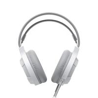 HAVIT GAMENOTE H2049D WHITE - CASQUE GAMING FILAIRE 3.5MM RGB - SON STÉRÉO - MICROPHONE FLEXIBLE - CONFORTABLE - WHITE thumbnail 5