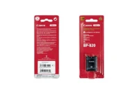 BATTERIE CANON BP-820 LITHIUM-ION -1780 MAH -7,4 V CC- RÉSISTER À LEFFET MEROIR - NOIR