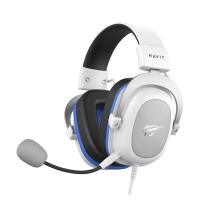 HAVIT GAMENOTE H2002D WHITE - CASQUE GAMING FILAIRE 3.5MM - SON STÉRÉO - MICROPHONE FLEXIBLE - RGB - CONFORTABLE - WHITE thumbnail 4