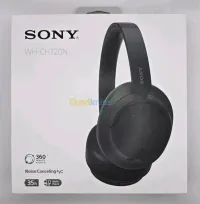 SONY WH-CH720N - CASQUE SANS FIL - BLUETOOTH - NC - COMMANDES & MICRO - USB-C - NOIR & WHITE 