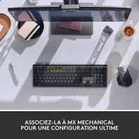 Logitech MX Master 3S - Souris Sans Fil - Droitier - Capteur Optique 8000 Dpi - 7 Boutons