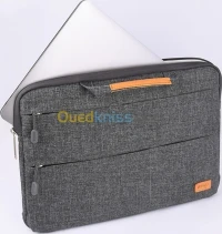 Wiwu Smart Stand Laptop Sleeve Case Bag Pour Macbook Pro/Laptop 15.4" Noir - Gris