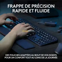 LOGITECH MX KEYS S - CLAVIER SANS FIL - RÉTRO-ÉCLAIRAGE - LOGITECH FLOW - WINDOWS ET MACOS - QWERTY