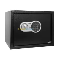 COFFRE FORT SE-S30EV - ACIER DURABLE - 40x32x32 cm - PANNEAU ÉLECTRONIQUE - SÉCURITÉ MAXIMALE -NOIR