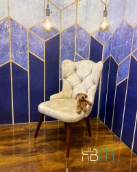 Chaise capitonnée moderne / chaise fauteuil / chaise salle a manger / chaise bureau / restaurant.