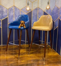 Chaise capitonnée moderne / chaise fauteuil / chaise salle a manger / chaise bureau / restaurant.