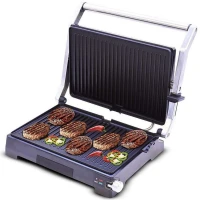Grill viande et panineuse électrique Techwood TGD-2180