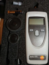 Tachymétre TESTO 470  &  Thermométre infra-rouge TESTO 830-T1