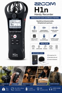 أكسسوارات-الأجهزة-zoom-h1n-handy-recorder-enregistreur-audio-numerique-portable-stereo-برج-الكيفان-الجزائر