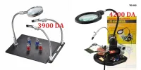 Arduino - Support PCB Magnétique Bras Flexible TE804 / Loupe TE802 Station de Soudure LED 