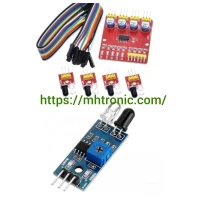 Arduino - Capteur Infrarouge ( 1 & 4 CANAL ) SUIVEUR DE LIGNE